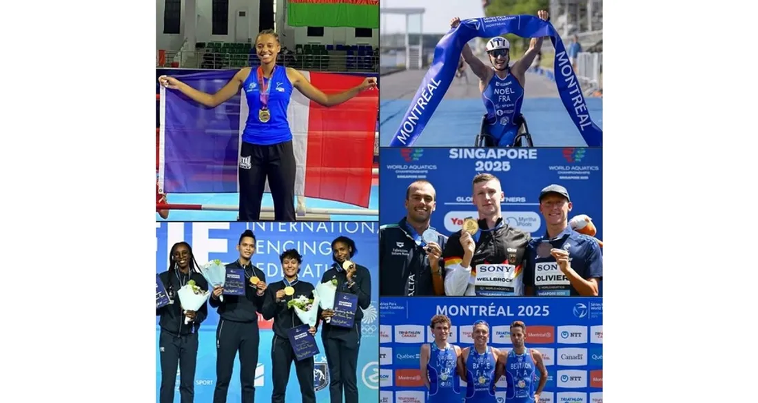 Sélection de sportifs pour juillet 2025