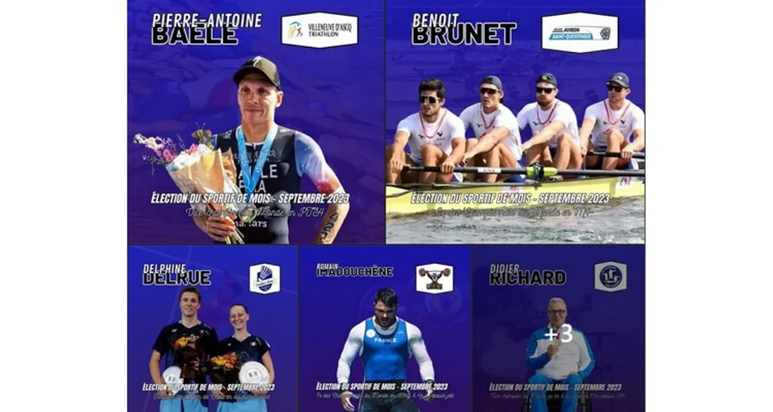 Election du sportif du mois