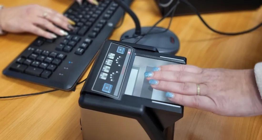 Station biométrique