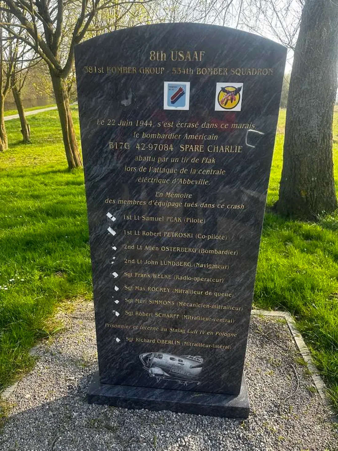 Stèle Epagne-Epagnette