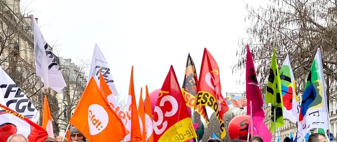 Drapeaux de syndicats