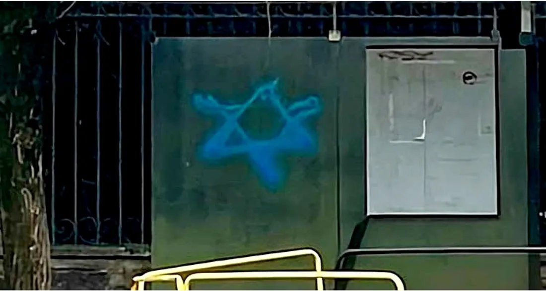 Tag antisémite à Melun