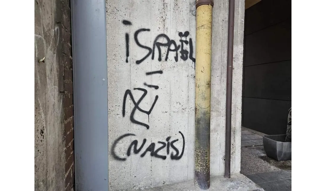 Tag antisémite à Amiens