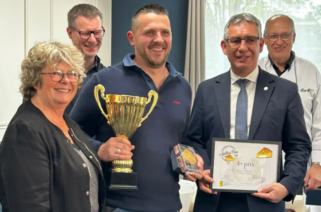 Thibault Cattiaux remporte le prix du meilleur flan