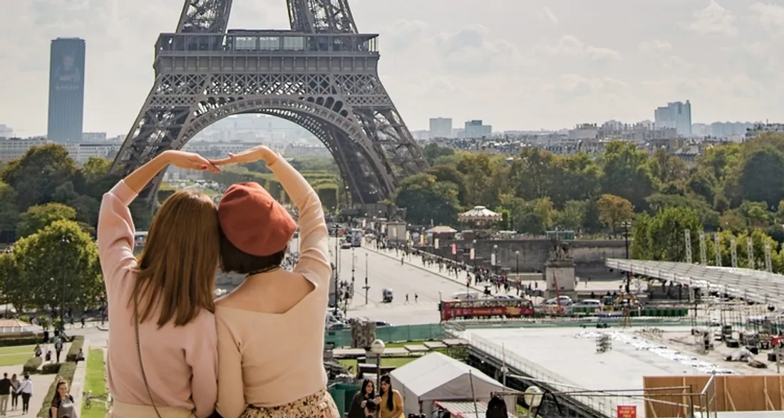 Touristes à Paris