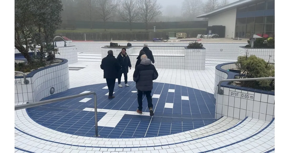 Travaux à la piscine Aqualis