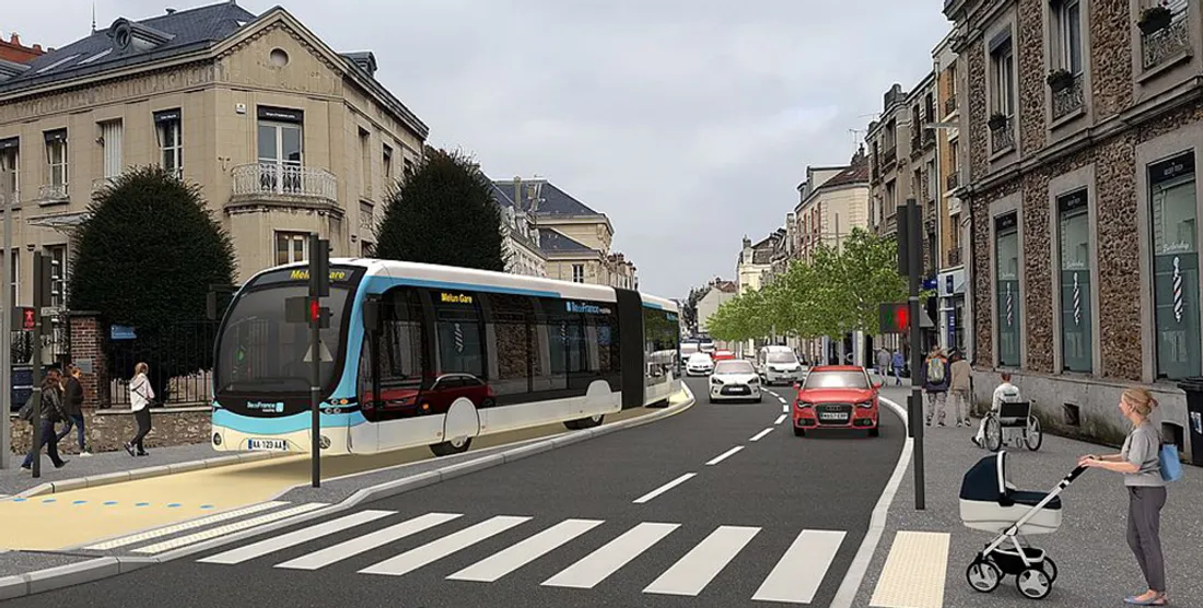 Vue 3D du Tzen 2 dans Melun