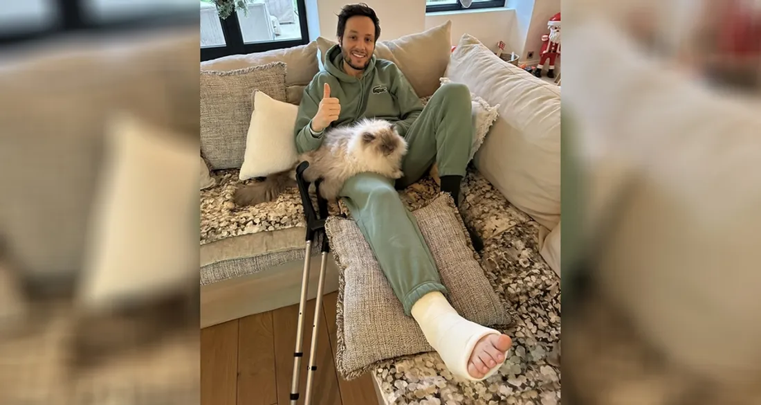 Vianney garde le sourire malgré sa blessure