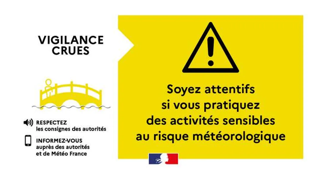 Vigilance jaune crues