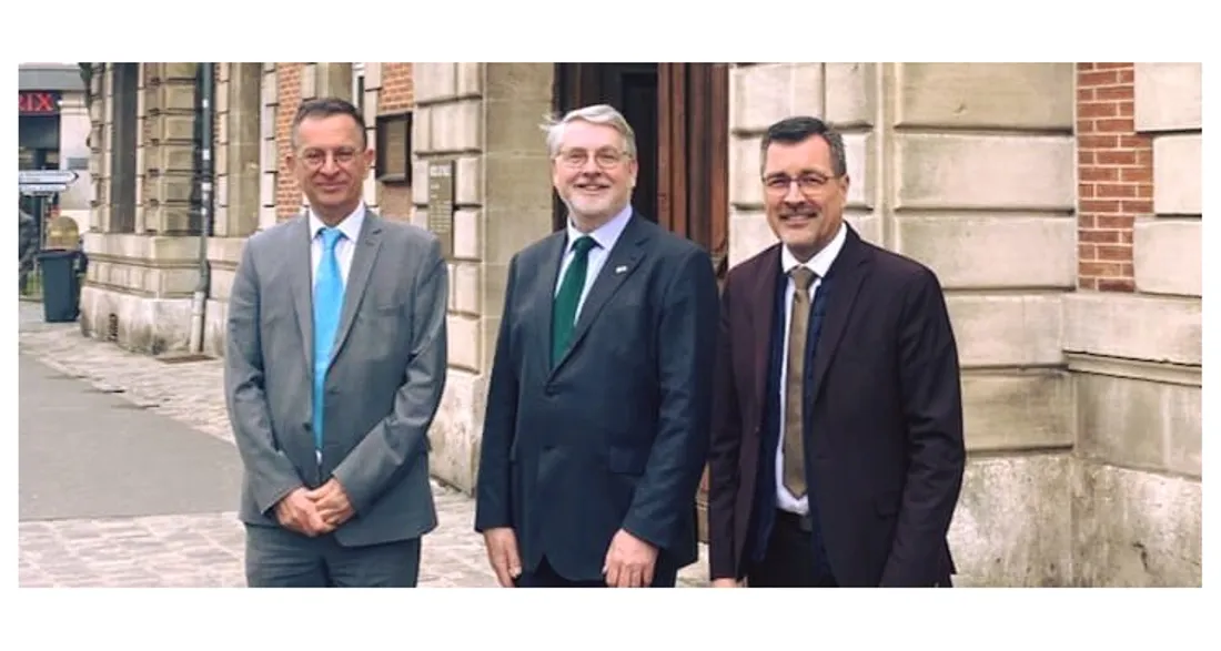 Visite de l'ambassadeur d'Irlande