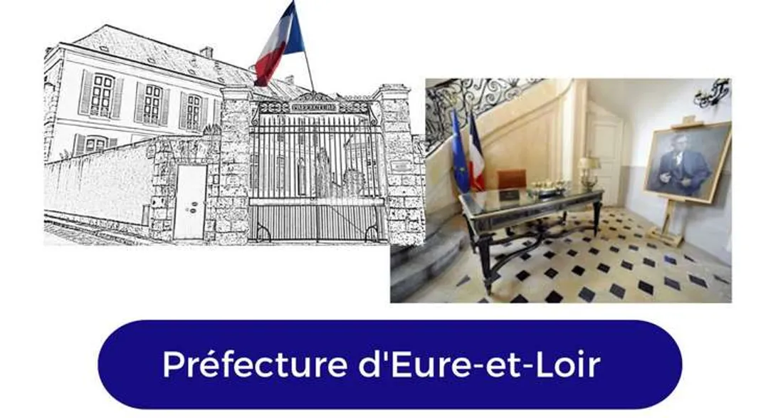 Visite guidée dans la préfecture d'Eure-et-Loir