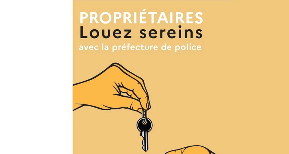 Visuel pour inciter les propriétaires à louer aux policiers