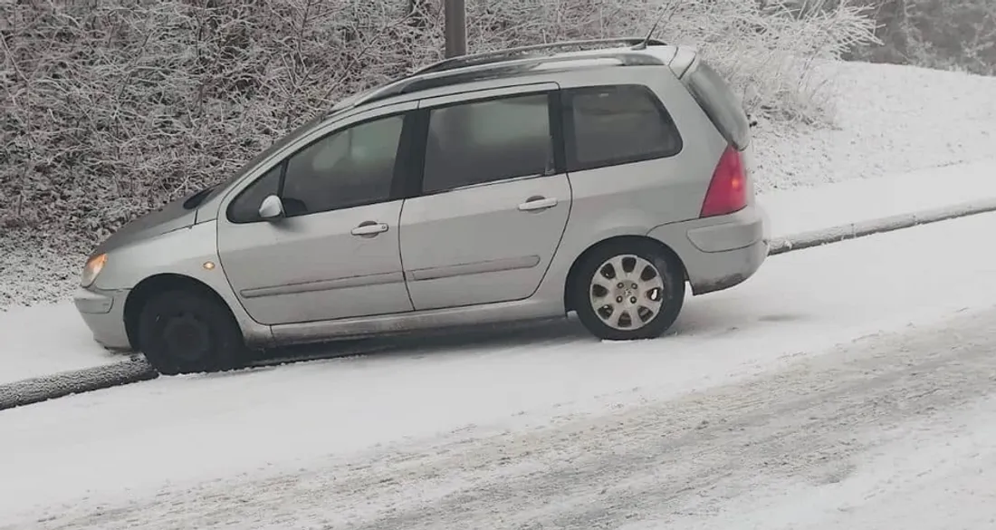 La neige industrielle a occasionné quelques accidents à Beauvais