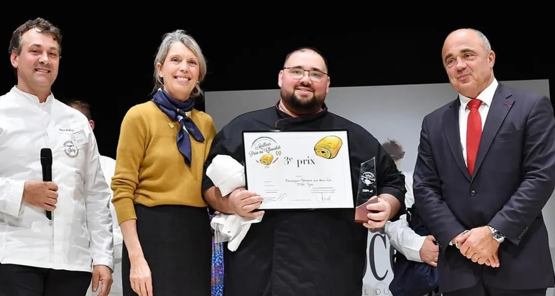 Yann Stork récompensé à Paris