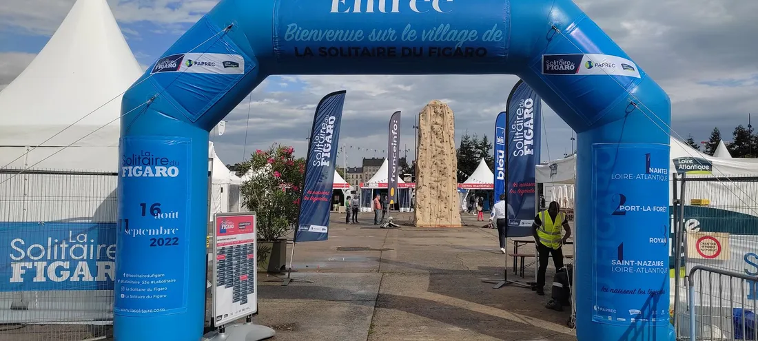 Village de la Solitaire du Figaro 2022