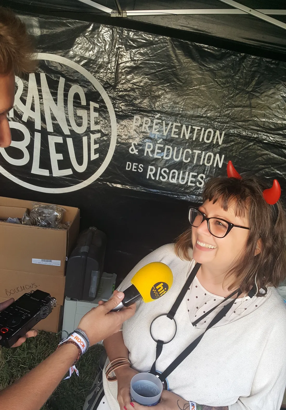 Tiphaine (stand de protections auditives)