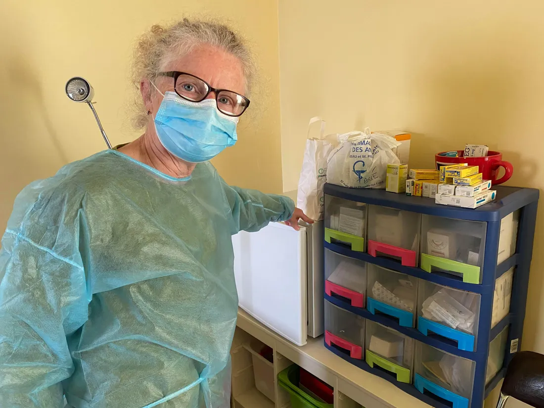 Fabienne Desneaux, infirmière libérale à Nantes et vice-présidente de l’URPS 