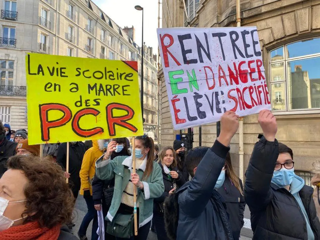 Manifestation 13 Janvier 2022 Nantes