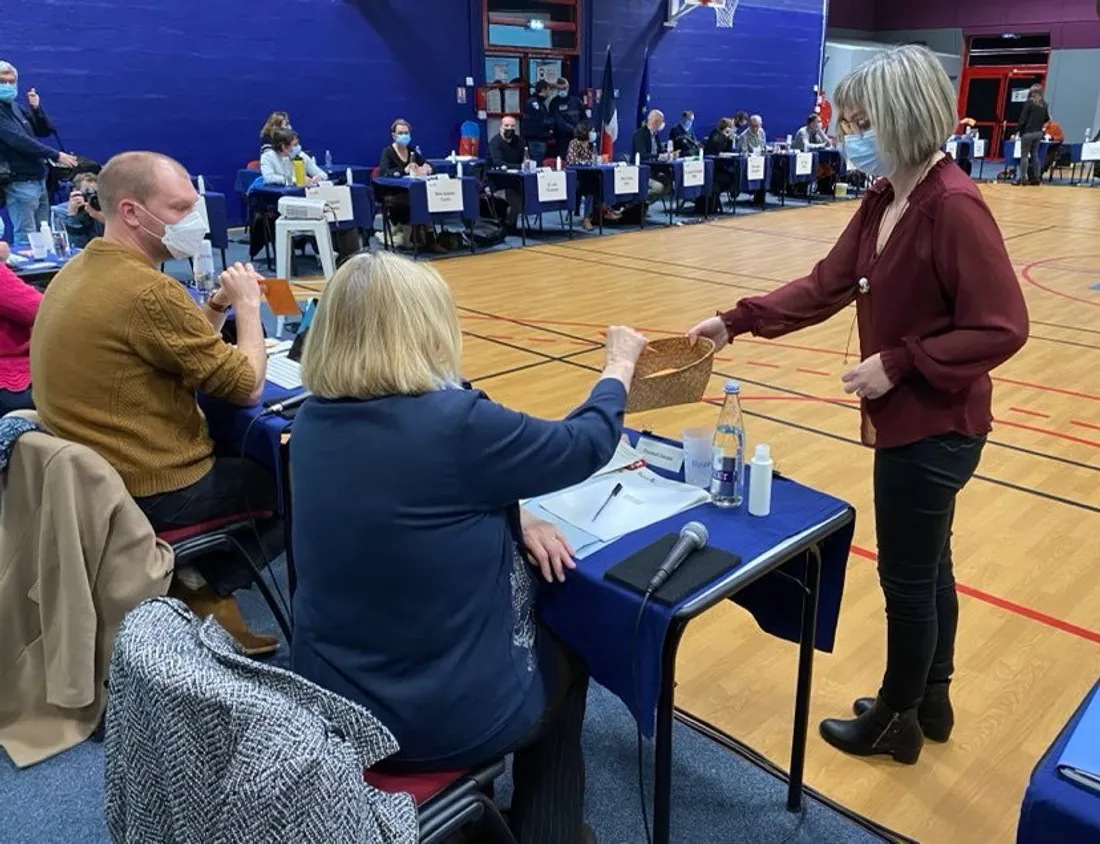 Le vote des élus municipaux