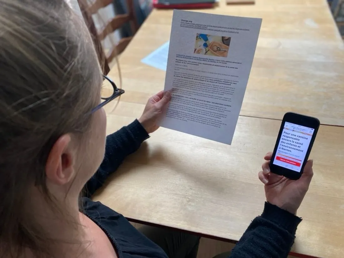 Le collectif Cantine Responsable maintient la pression