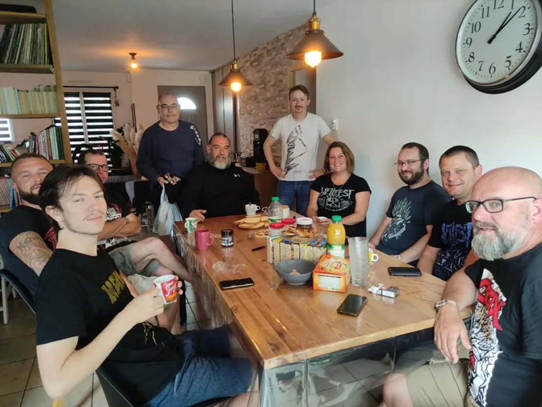 Les festivaliers hébergés chez Maude