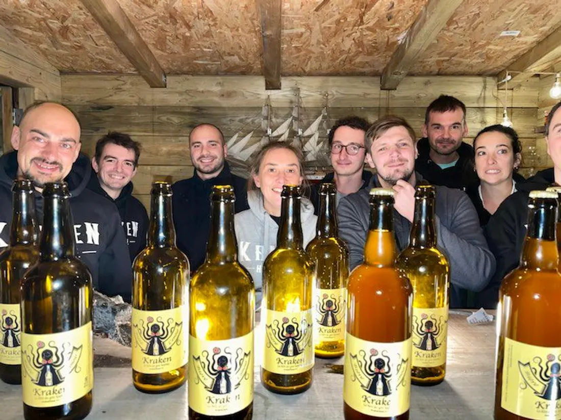 L'équipe du Kraken Handball Nazairien 