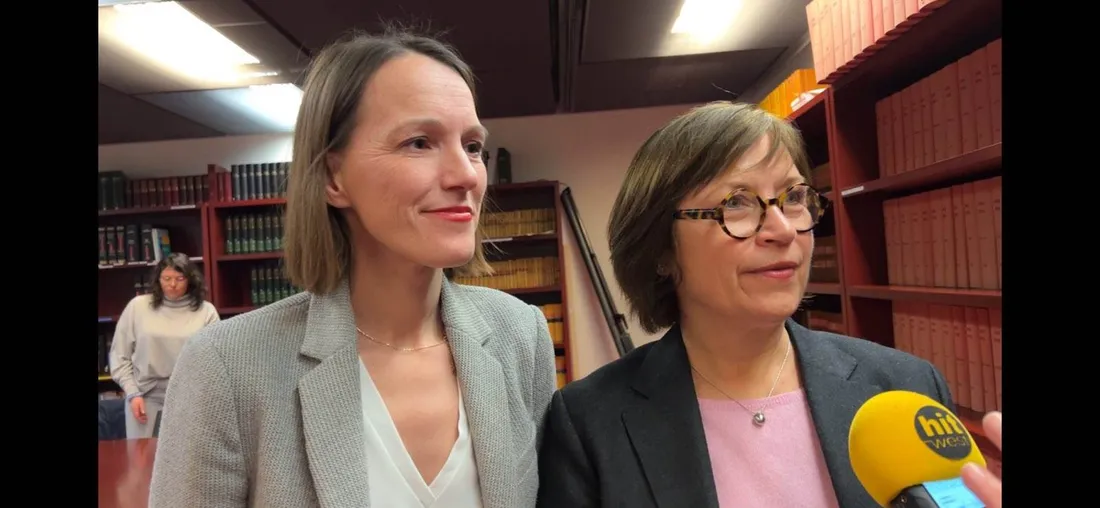 Emilie Chandler, députée Renaissance et Dominique Verien, sénatrice UDI 