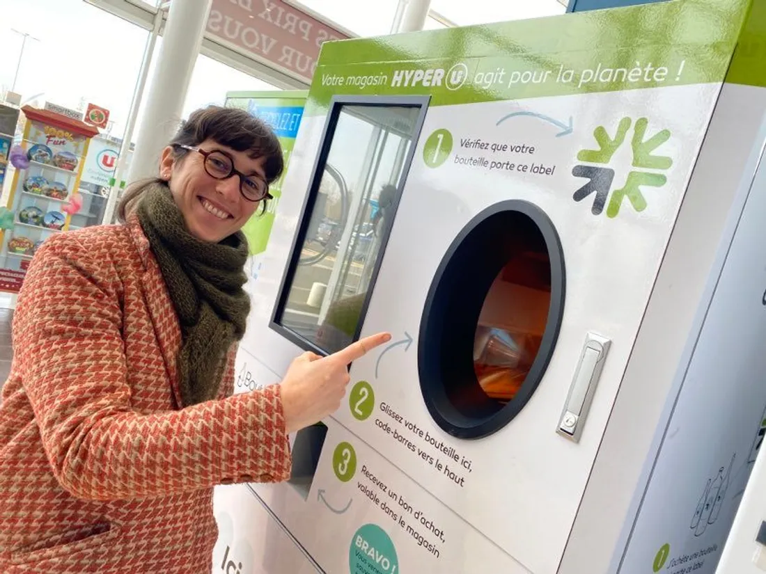 La machine de recyclage de Bout' à Bout à La Chapelle-sur-Erdre