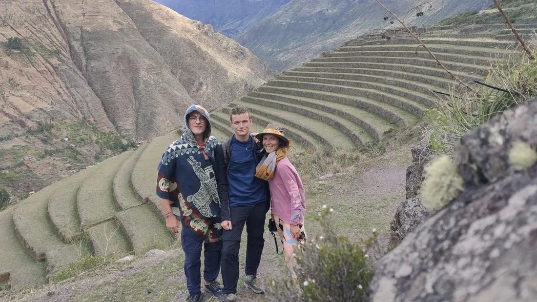 Claudie et sa famille