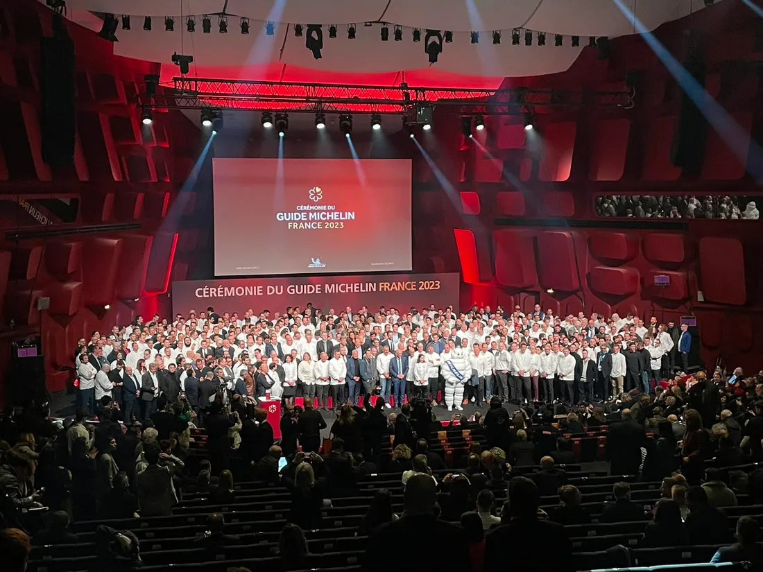 La cérémonie du Guide Michelin 2023