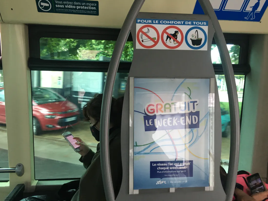 Transports gratuits à Nantes