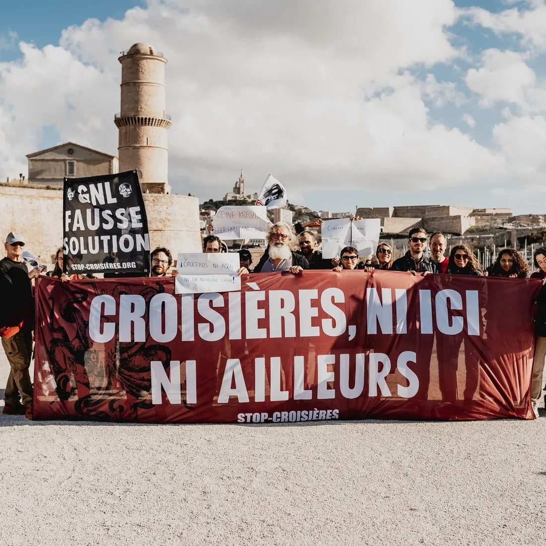 Le collectif Stop aux croisières