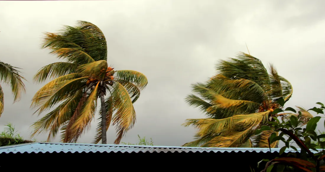 Tempête à La Réunion