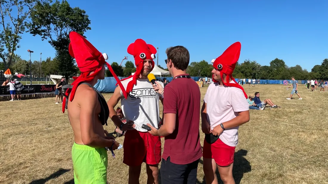 Les festivaliers d'Au Pont du Rock 2022