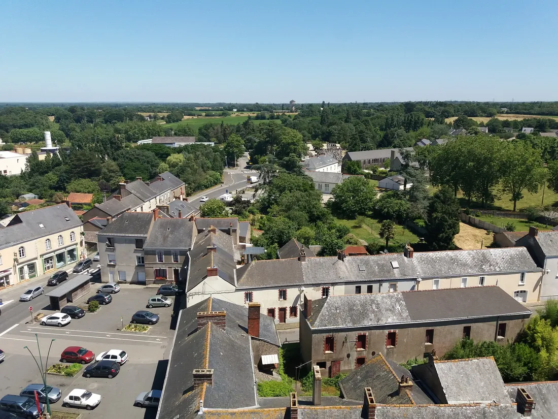 La commune de Bouvron (44)