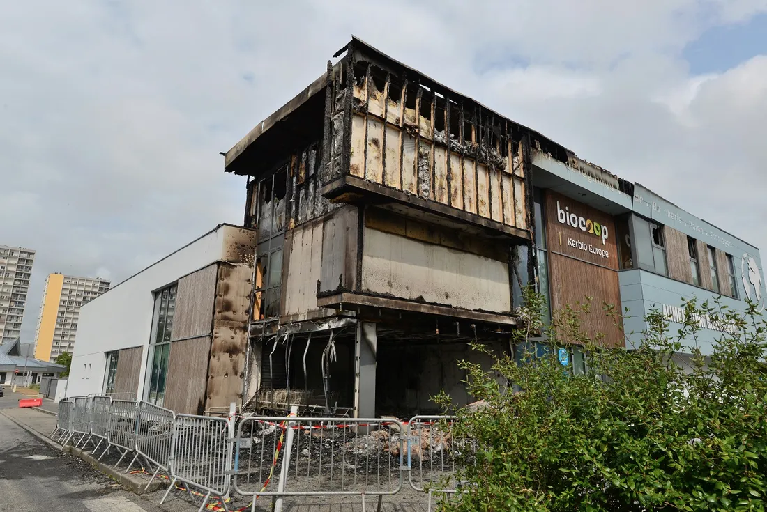 Dégradation à Brest (Biocoop)