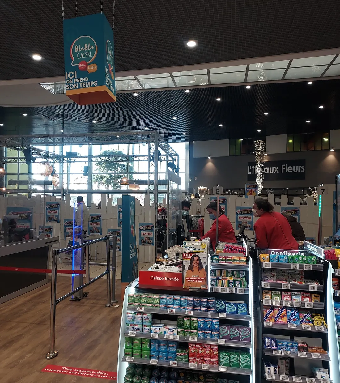 Bla Bla Caisse, Hyper U de la Montagne