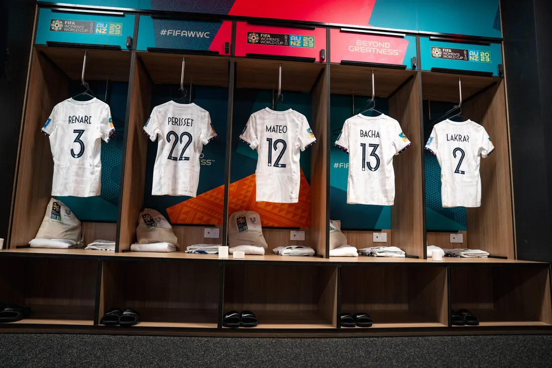 Les maillots des Bleues