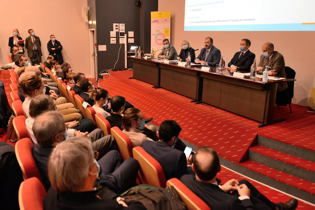 François Braun au CHU de Rennes