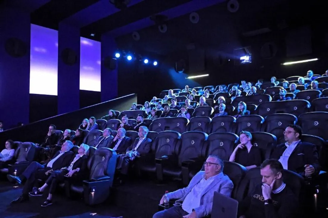 Inauguration de la nouvelle salle immersive CGR Cholet 