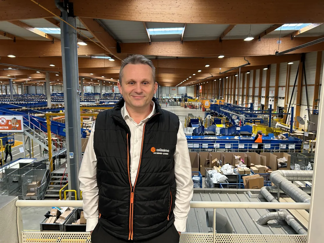 Eric Hardy, directeur de la plateforme du Rheu