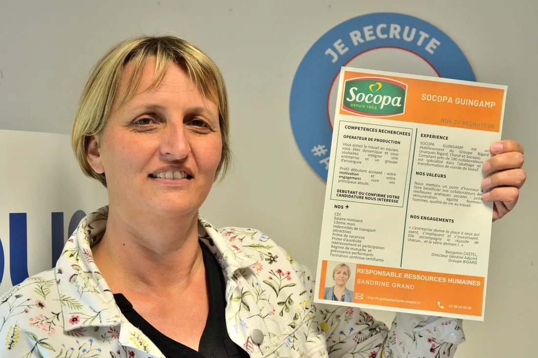 CV Inversé Guingamp Sandrine Grand