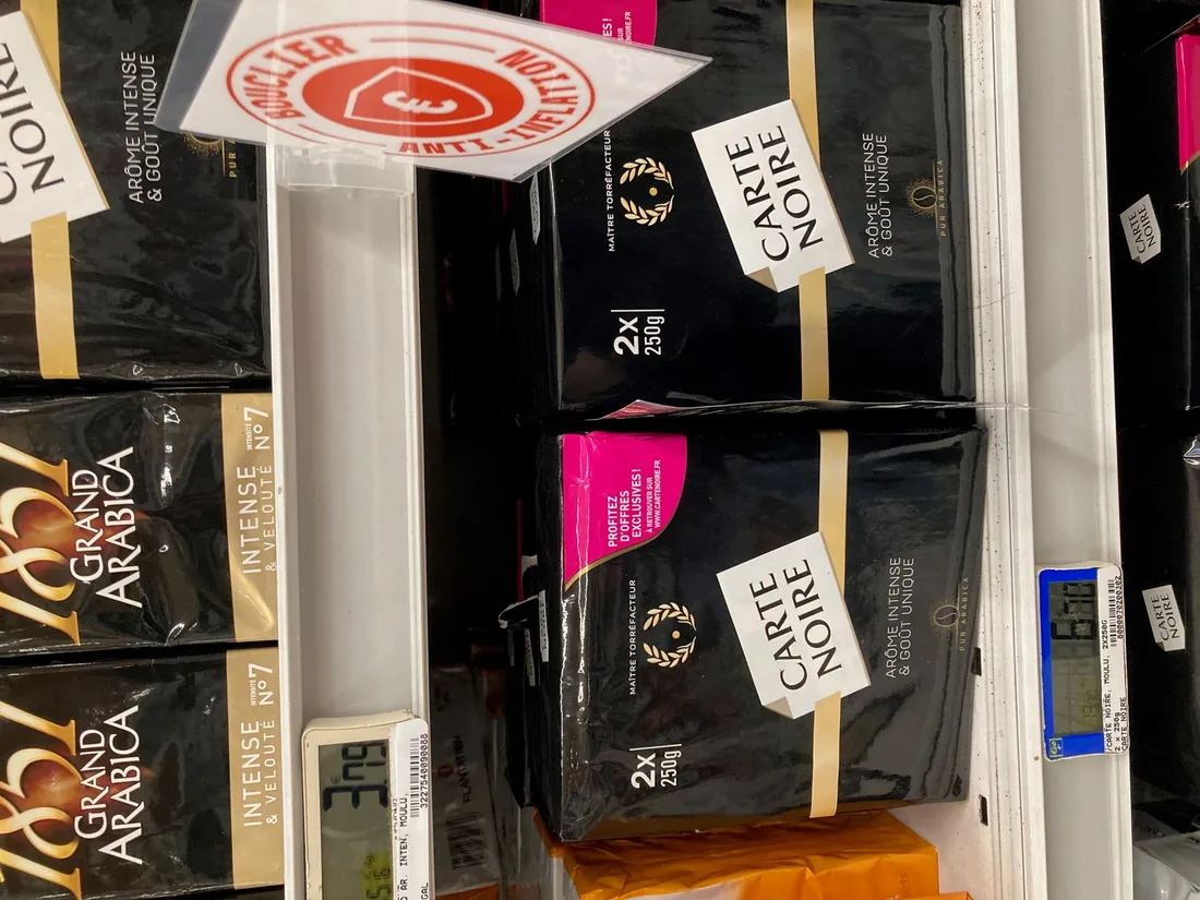 Ticket de caisse - café