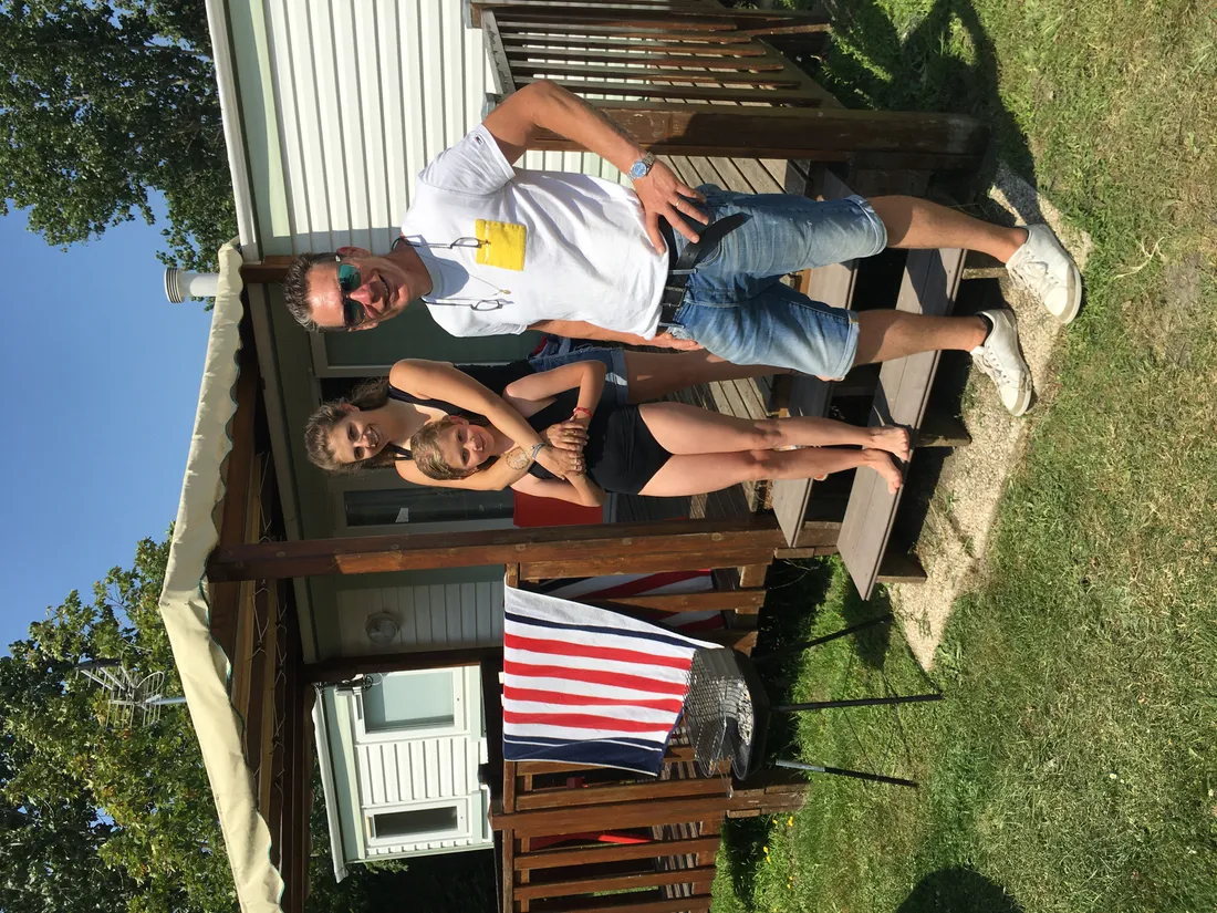 Typhaine est venue en famille de Picardie