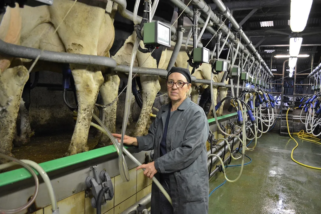Marie-Andrée Luherne, éleveuse à Sulniac (56)