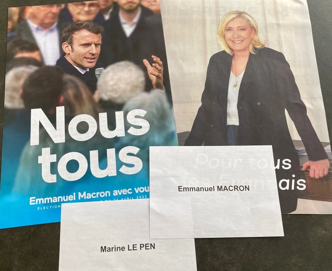 Emmanuel Macron et Marine Le Pen
