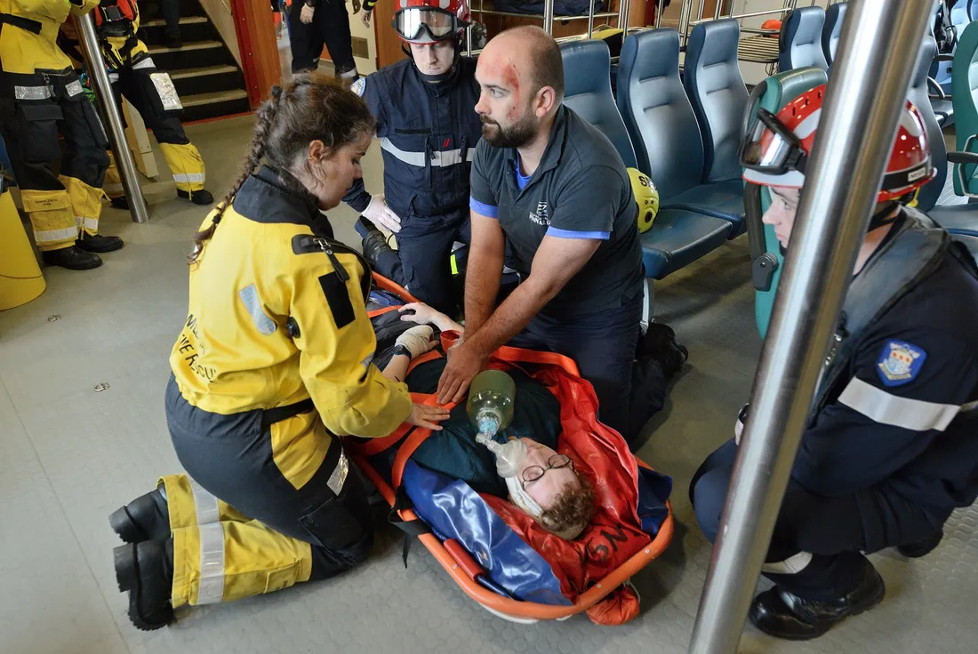 Exercice en rade de Brest