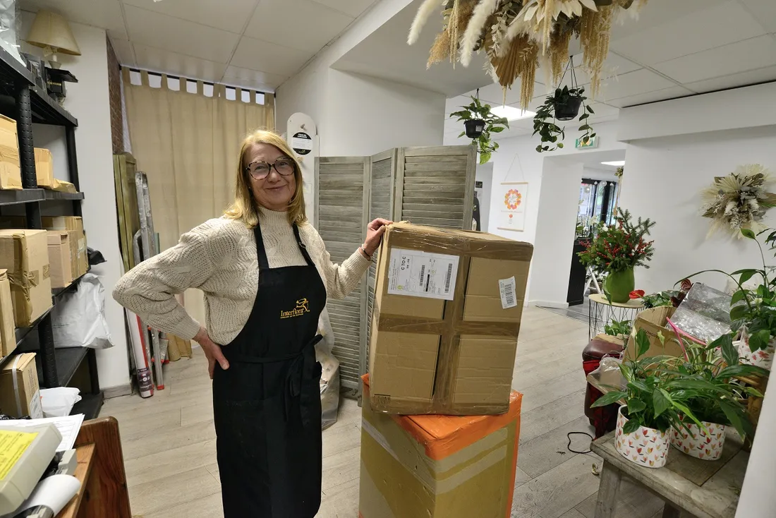 Fleuriste A Fleur de Lys Josselin Relais Colis Isabelle Evain Déc 2022