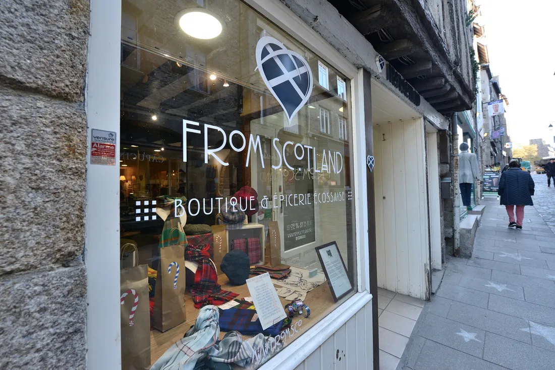 Vitrine From Scotland, à Dinan (22)