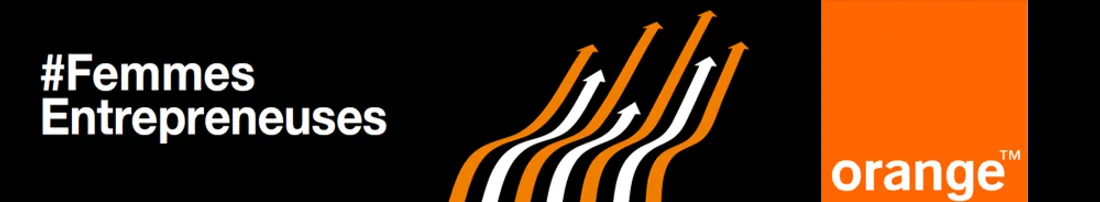 Pub - Femmes Entrepreneuses - Orange